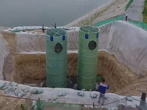 玻璃鋼一體化泵站出口的設(shè)計與特點